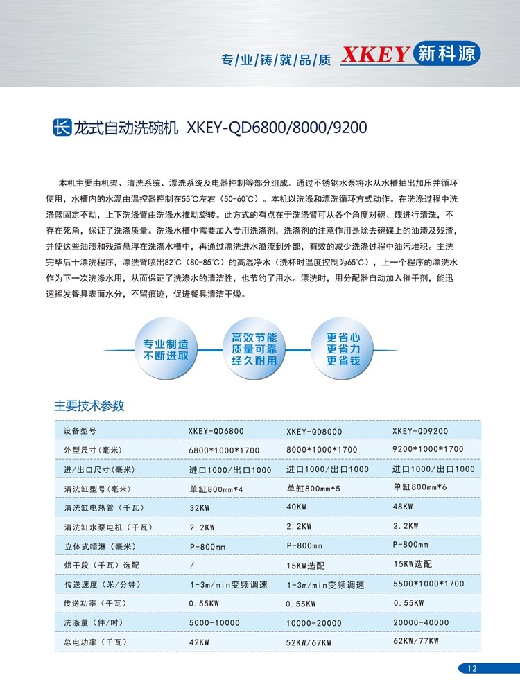 企事業(yè)單位洗碗機(jī)系列